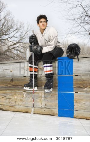 Hockey Player Boy.