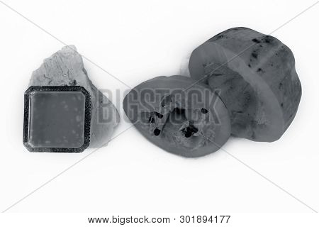 Papaya Face Pack Isolated On White I.e. Papaya Pulp Well Mixed With Multani Mitti Or Fuller's Earth 