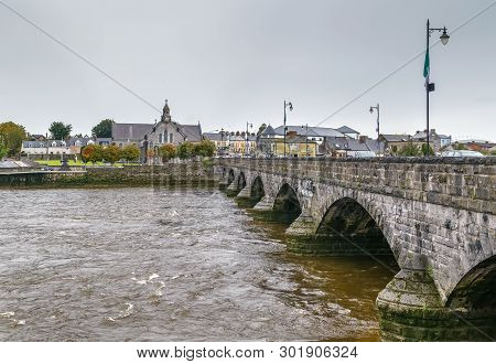 Thomond Bridge Was Completed In 1840 In Limerick, Ireland