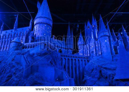 London, Uk; October 23, 2013; Warner Bros Studios London Tour, With The Sets And Original Material O