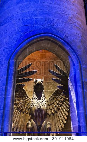 London, Uk; October 23, 2013; Warner Bros Studios London Tour, With The Sets And Original Material O