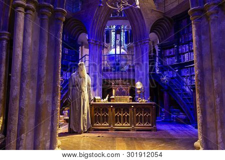 London, Uk; October 23, 2013; Warner Bros Studios London Tour, With The Sets And Original Material O