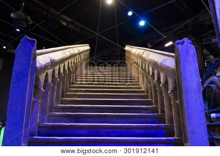 London, Uk; October 23, 2013; Warner Bros Studios London Tour, With The Sets And Original Material O