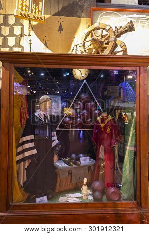 London, Uk; October 23, 2013; Warner Bros Studios London Tour, With The Sets And Original Material O