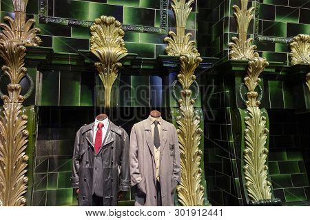 London, Uk; October 23, 2013; Warner Bros Studios London Tour, With The Sets And Original Material O