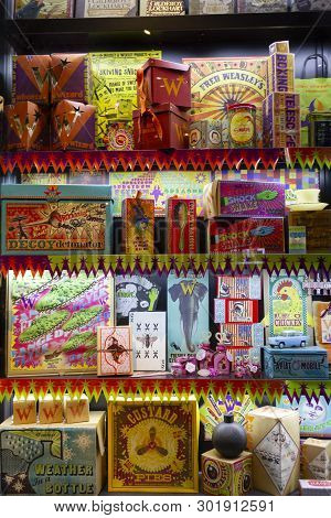 London, Uk; October 23, 2013; Warner Bros Studios London Tour, With The Sets And Original Material O