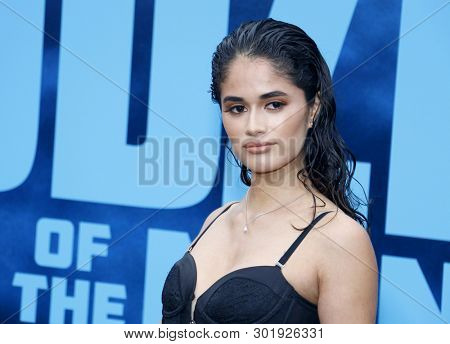 Danube Hermosillo at the Los Angeles premiere of 'Godzilla: King Of The Monsters' held at the TCL Chinese Theatre in Hollywood, USA on May 18, 2019.