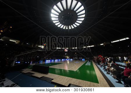 Rio, Brazil - May 19, 2019: Flamengo Vs. Franca For The First Play-off Of The Final Of The New Baske