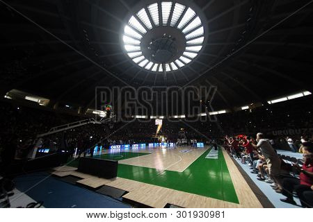 Rio, Brazil - May 19, 2019: Flamengo Vs. Franca For The First Play-off Of The Final Of The New Baske