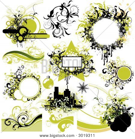 Elementi di Design floreale