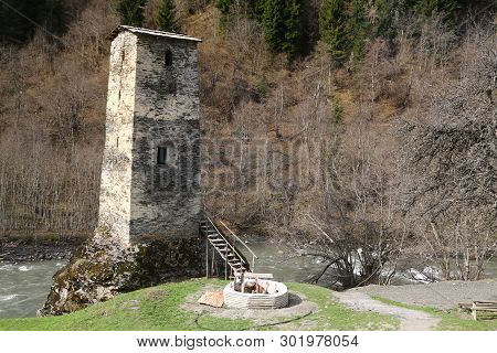 In Georgia Mestia The Old Village