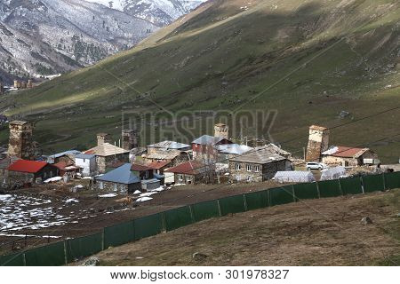In Georgia Mestia The Old Village