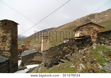 In Georgia Mestia The Old Village