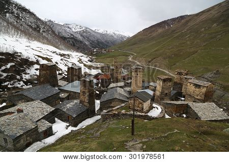 In Georgia Mestia The Old Village