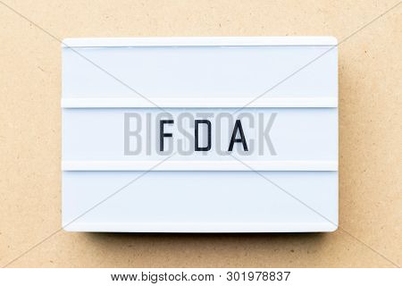 White Lightbox Word Image & Photo (Free Trial) | Bigstock