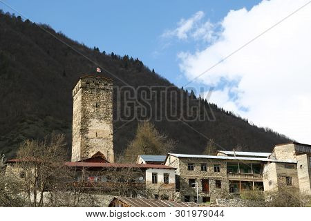In Georgia Mestia The Old Village