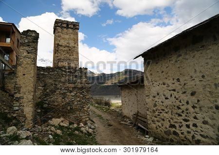 In Georgia Mestia The Old Village