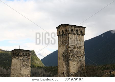 In Georgia Mestia The Old Village