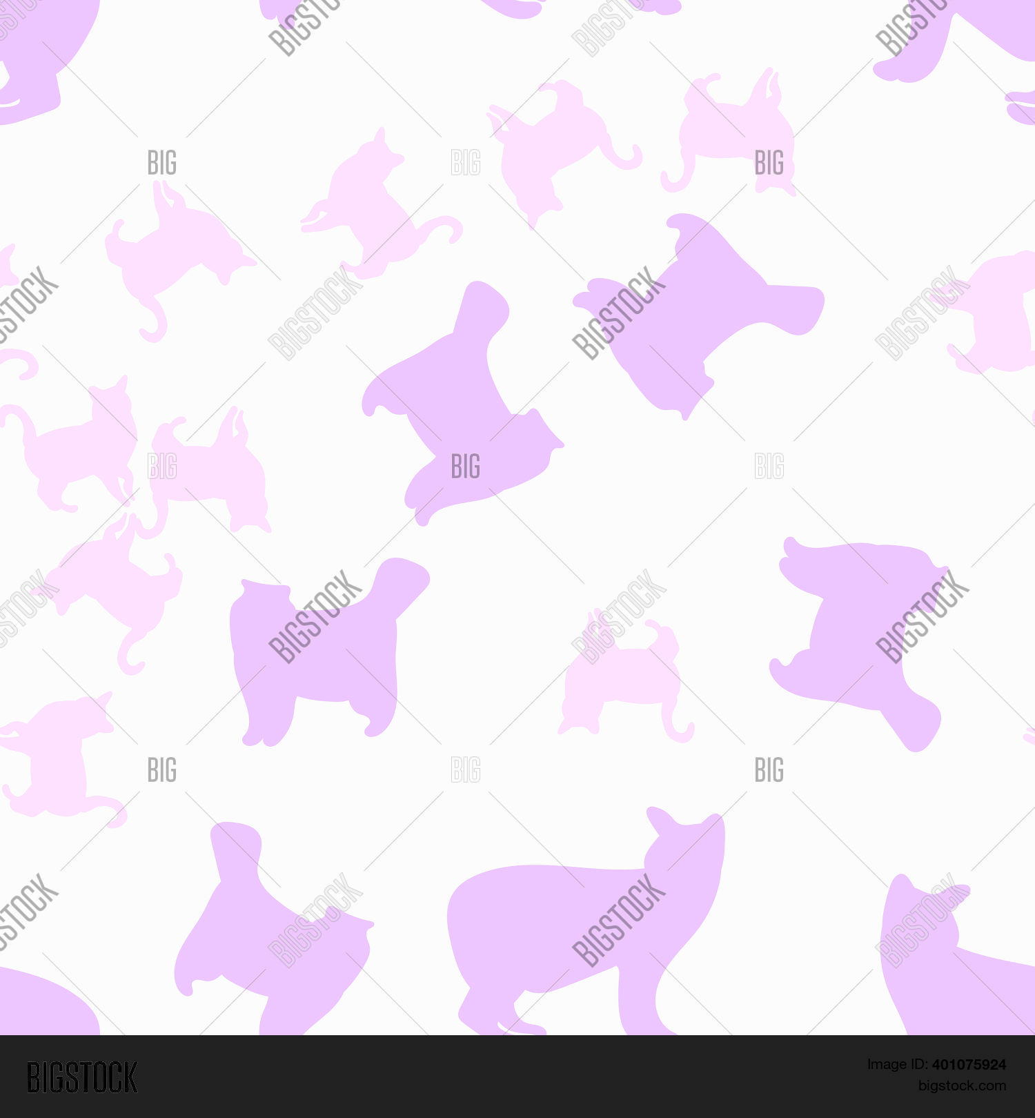 Cute Abstract Cat Vector & Photo (Free Trial) Bigstock