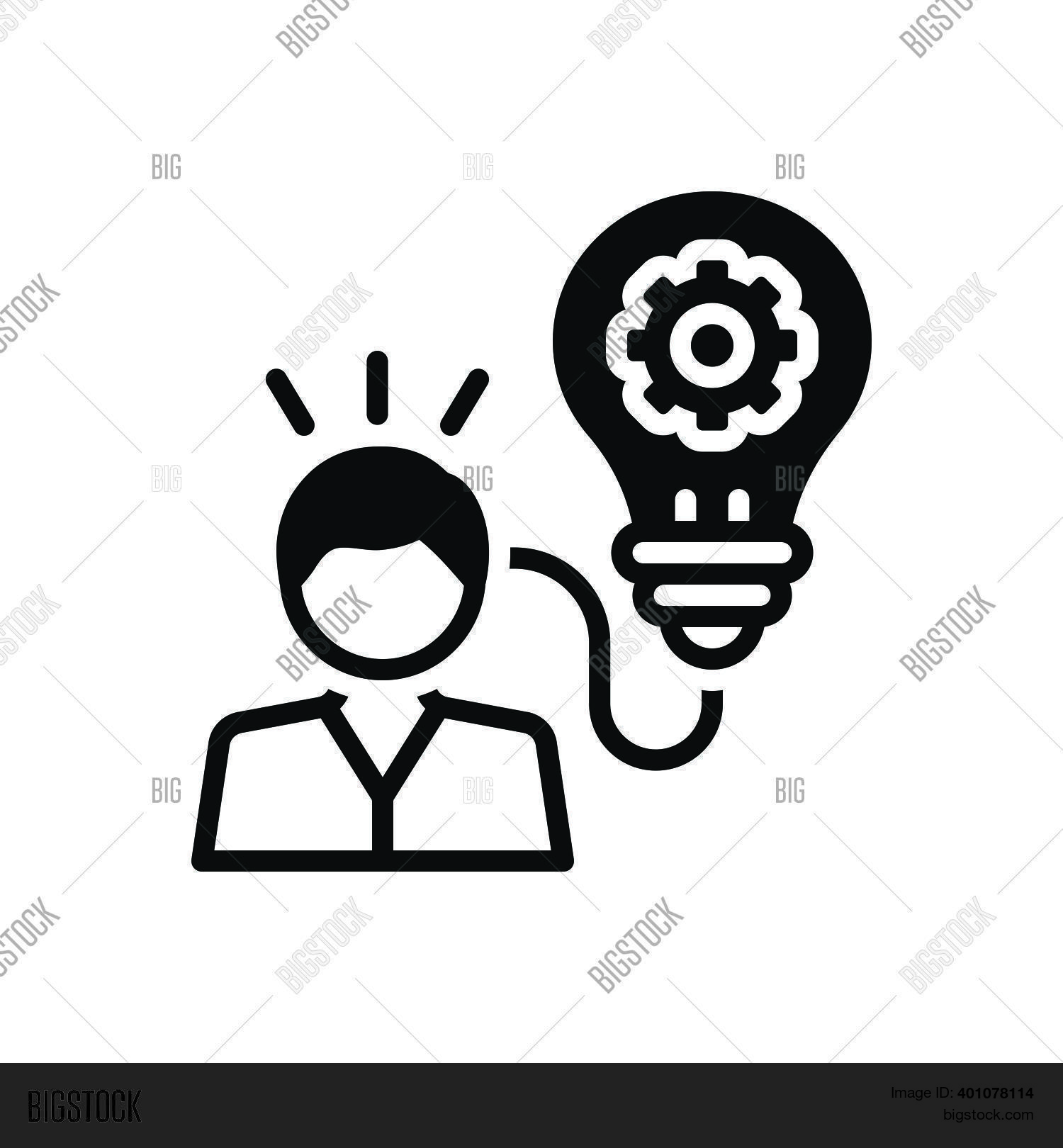 Black Solid Icon Vector & Photo (Free Trial) | Bigstock