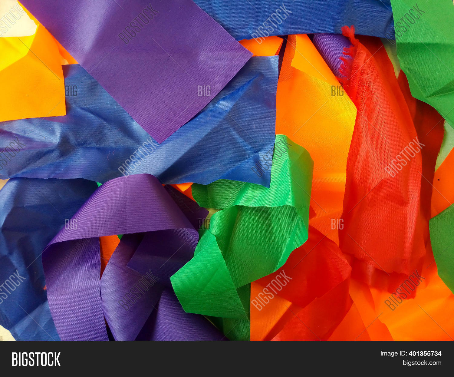 Colorful Scraps Fabric Image & Photo (Free Trial) | Bigstock