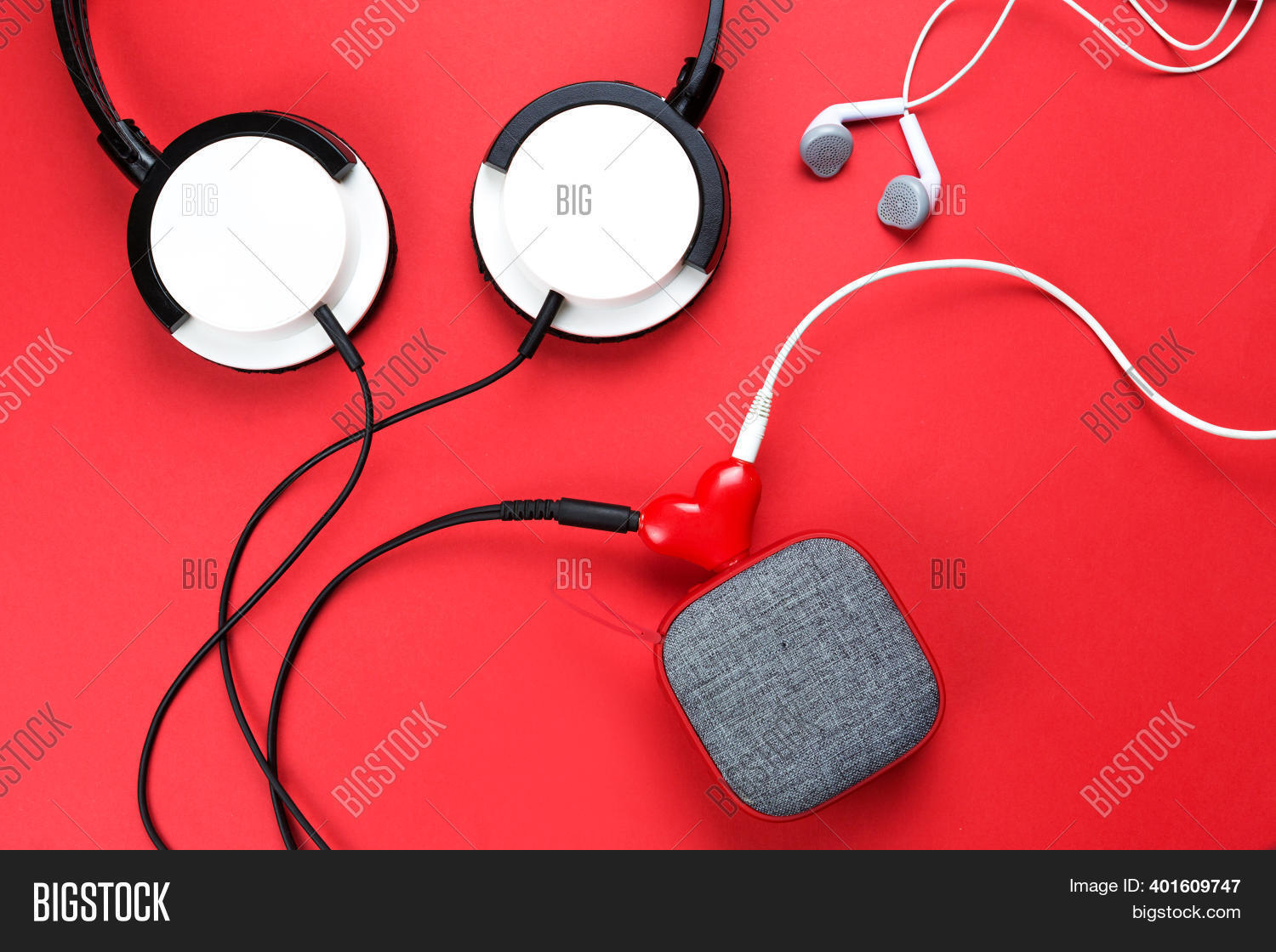 Heartshaped Headphone Image & Photo (Free Trial) Bigstock