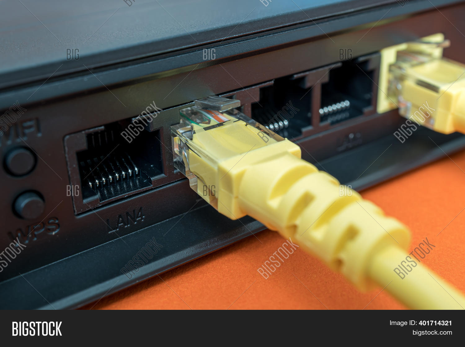 Patch Cords Yellow Image & Photo (Free Trial) Bigstock
