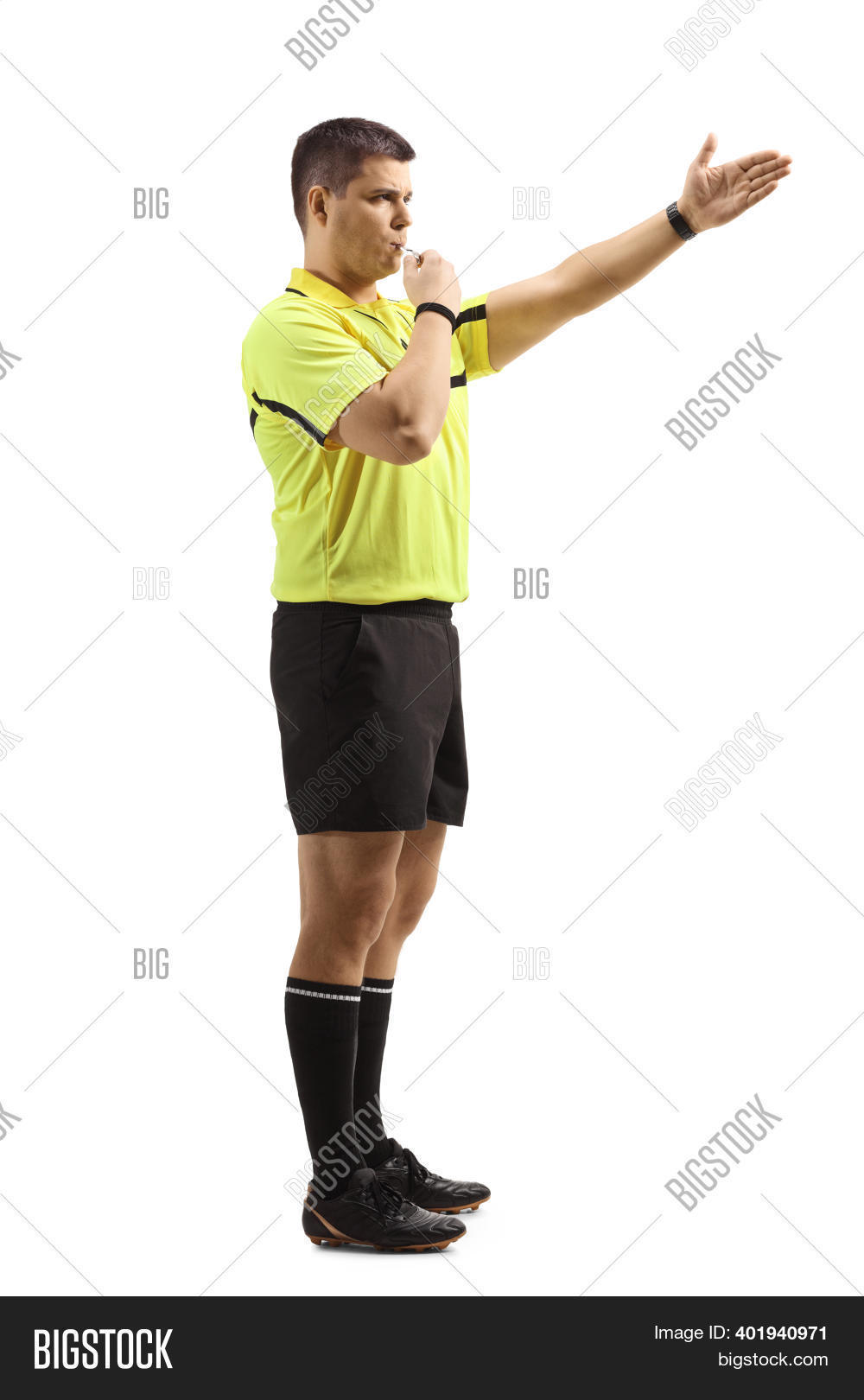 Football Referee Using Image & Photo (Free Trial) Bigstock