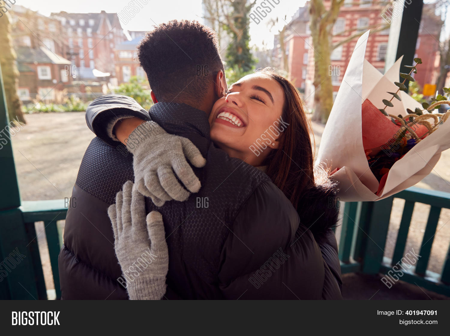 Romantic Man Hugging Image & Photo (Free Trial) | Bigstock