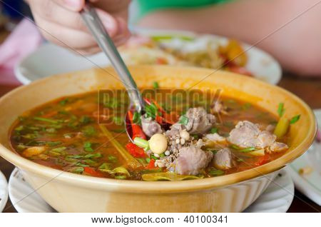Zuppa piccante