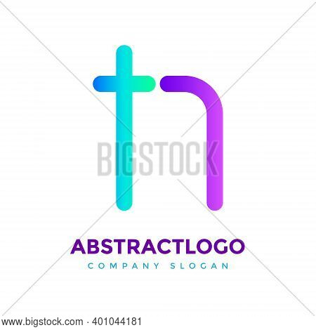 Tn Combination Modern Colorful Logo Design, Best Idea Letter Icon Unique Monogram Of Tn Nt Alphabet.