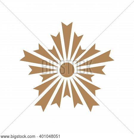 Golden Asahi Chapter Sign. Japan Police Crest Sign