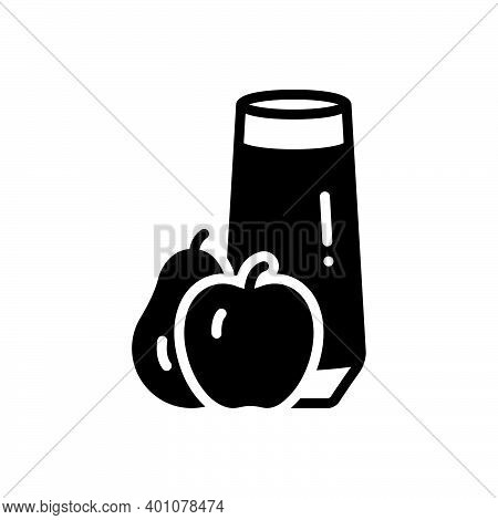 Black Solid Icon For Truly Product Fruit Healthy Really  Genuinely Absolutely Actually Definitely Ex