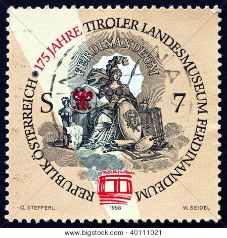 Postage Stamp Austria 1998 Ferdinandeum, Federal Museum Of Tyrol