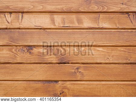 Shabby Wooden Wall Background. Texture Of Obsolete Carpentry Wooden Boards, Panel. Vintage Orange Wo
