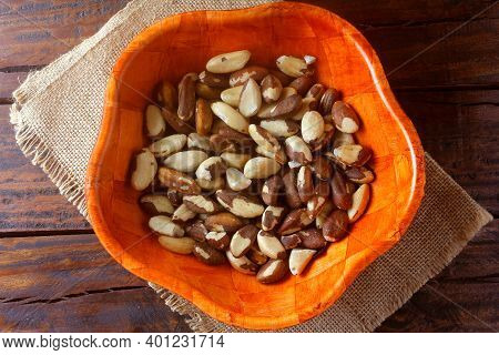 Chestnuts From Para Or Brazil Nuts, In Portuguese: Castanha-do-pará Or Castanha-do-brasil, In The Bo