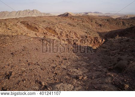 Hiking In The Shehoret Canyon, South Israel