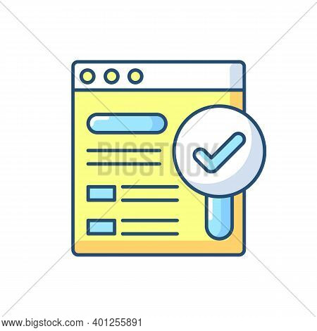Findable Rgb Color Icon. Search Engine Site Optimization. Seo Analysis. Website Management. User Exp