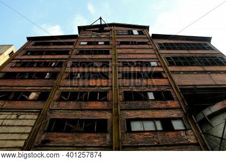 A View From The Rusty, Abandoned Steel City In Vítkovice In Czech Republic The Area Is Used As An In