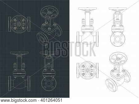 Ball Valve Drawings