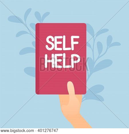 Self Help Book, Health And Psychological Problems Solving. Positive Thinking Practice, Stress Manage