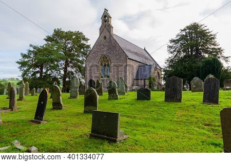 Llandegla; Uk: Sep 20, 2020: The Parish Church In Llandegla Is Dedicated To St. Tecla Of Iconium. Th