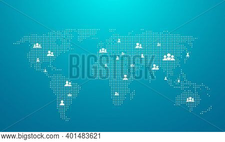 Technology Background. Modern Technology Background Design Concept. Technology Background With Blue 