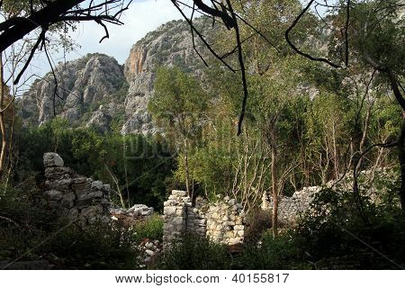 Ruins In Olimpos