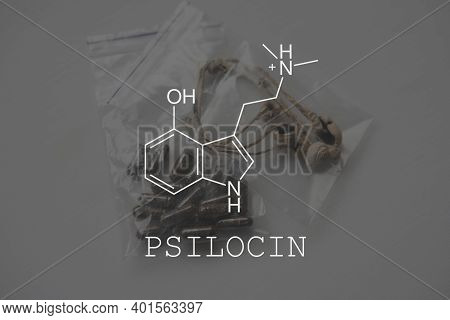 Psilocin Psychedelic Formula. Recreational Use Of Psilocybin Mushrooms. Legalization Medical . Psych