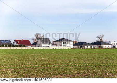 New Houses In Rural Areas, Rural Landscape