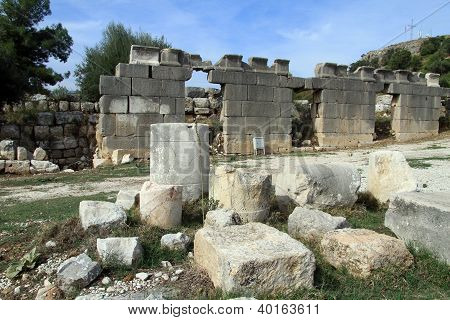 Ruiny w Ksanthos