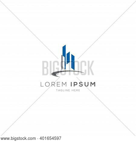 Real State Logo Design Template Template Vector