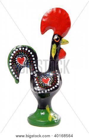 Štěstí kohout z Barcelos - symbol neoficiální legendy z Portugalska.