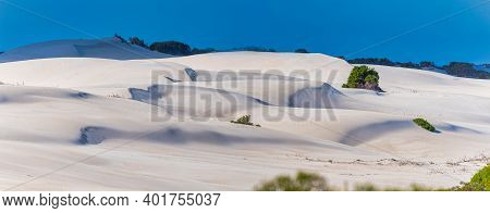 Lancelin Is Australia's Premier Sandboarding Destination. Pure White Sand Rises Three Storeys High A